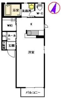 ソフィア武蔵ケ丘【2階】の間取り