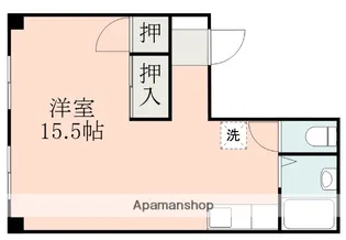 熊本県熊本市中央区南熊本5丁目【マンション】の間取り