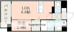 ラ・シック新町【4階】の間取り