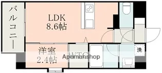 ラ・シック新町【7階】の間取り