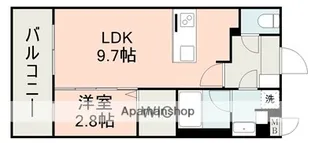 ラ・シック光の森駅【4階】の間取り