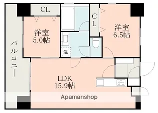 エル・セレーノ光の森レジデンス【2階】の間取り