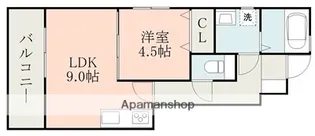 KⅡ A棟【1階】の間取り