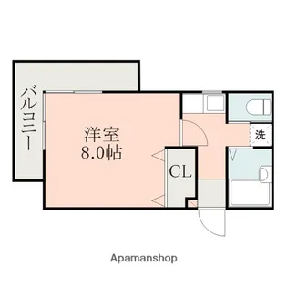 M−95【3階】の間取り
