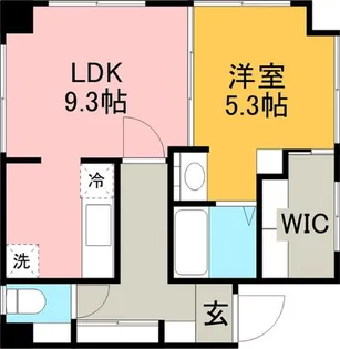 OAK広町【2階】の間取り