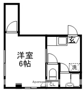 藤崎ビル【4階】の間取り