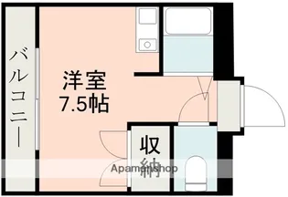 タジリビル【2階】の間取り