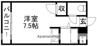 タジリビル【2階】の間取り