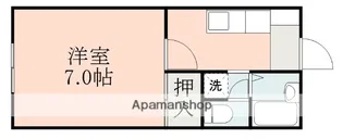 シャイネ大江【1階】の間取り