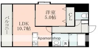 ガーデンスクエア桜町【2階】の間取り