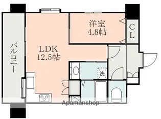 グレイスピア【4階】の間取り