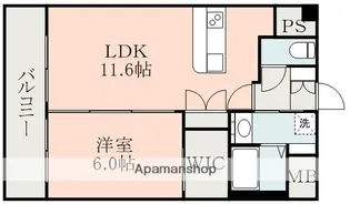 BOA SORTE【8階】の間取り