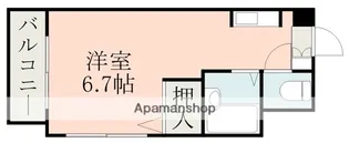 マーカス天神【2階】の間取り