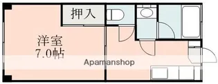 水前寺ハイツ【1階】の間取り