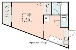 コーポラスチェリー【1階】の間取り