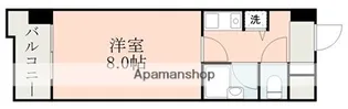 トーカン大江キャステール【8階】の間取り