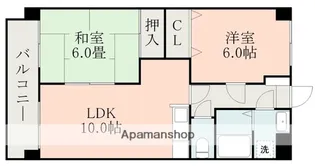 マーカス菊南【3階】の間取り