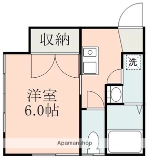 橋本ハイツ【2階】の間取り