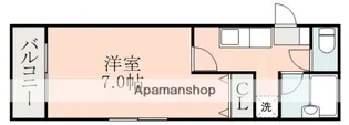 アルミザールⅠ【2階】の間取り
