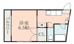 ヴィサージュ大江【2階】の間取り