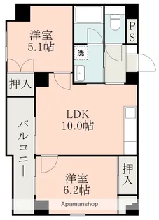 DMT CHOCOLA【3階】の間取り
