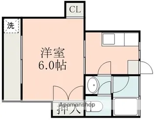 コーポ今村【2階】の間取り