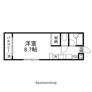 ロフティ藤崎【3階】の間取り