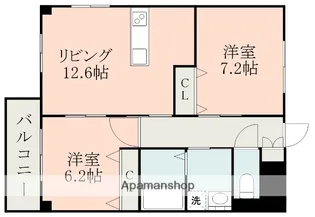 サンシャイン広木【2階】の間取り