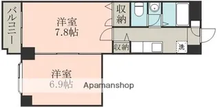 MHR藤崎宮【4階】の間取り