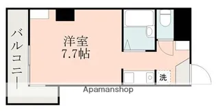 ルフェール熊本通町【5階】の間取り
