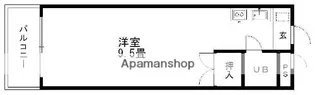 スバルハイツ【1階】の間取り