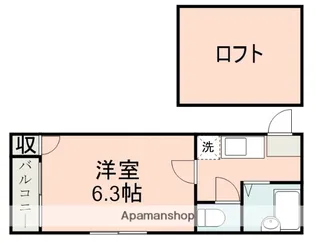 FINEPLACE坪井【1階】の間取り