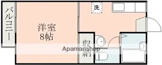 コーポ川原【2階】の間取り