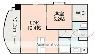 グランフィーネ祗園橋【10階】の間取り