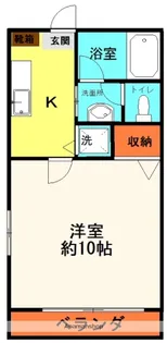熊本県熊本市東区健軍1丁目【マンション】の間取り
