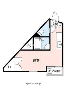 アメニティスペース88【4階】の間取り