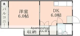 しおやまちハイツ【3階】の間取り