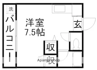 FINE VIEW【5階】の間取り