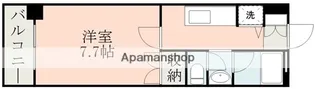 パレ・ドール健軍Ⅱ【4階】の間取り