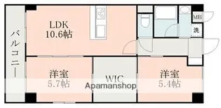 アメニティR【4階】の間取り