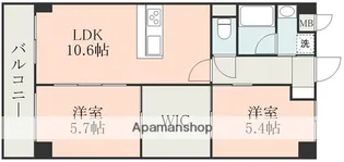 アメニティR【2階】の間取り