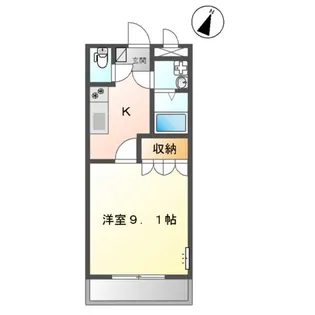 ラファエル【102号室】の間取り