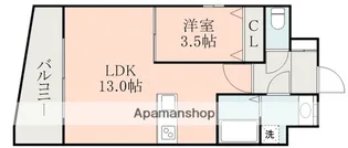 BUENA CASA熊本駅前WEST【3階】の間取り