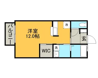 熊本県熊本市東区月出1丁目【アパート】の間取り