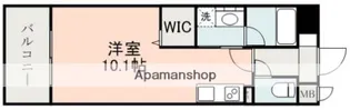 ロザリアン紺屋町【9階】の間取り