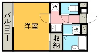 レオパレスSKY I【302号室】の間取り