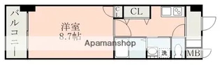 ニューリバー萩原【6階】の間取り