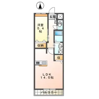 COMFORT LIFE国府【2階】の間取り