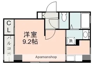 NICEマンションIM九品寺【4階】の間取り