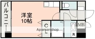 JARDIN MINIATURE田崎【3階】の間取り